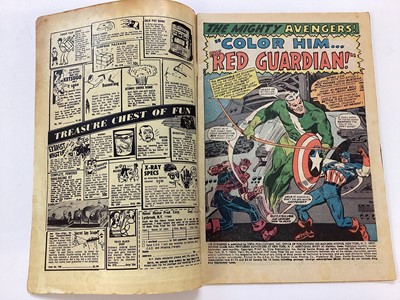 Lot 67 - Box of 1960's The Avengers Comics