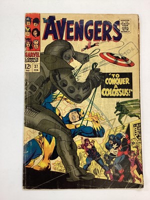 Lot 67 - Box of 1960's The Avengers Comics