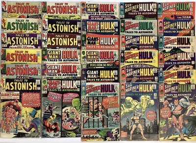 Lot 68 - Large group of Tales To Astonish 1963 to 1968. To include issue 90, 1st appearance of Abomination and issue 93, silver surfer and hulk cover. Mainly English price variants. Approx 45.