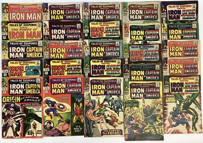 Lot 69 - Quantity of Tales of Suspense 1964 to 1968. English and American price variants. Approx 38