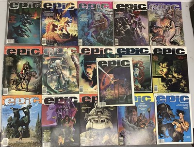 Lot 152 - Quantity of Epic Illustrated magazine