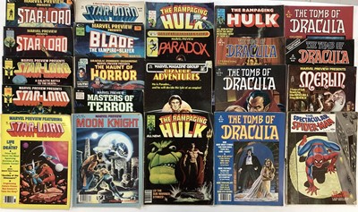 Lot 149 - Quantity of Marvel Preview Presents Magazine to include Star-Lord #4, Blade The Vampire Slayer #3 and others