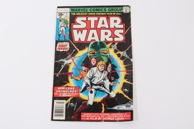 Lot 37 - Star Wars #1 (1977 Marvel) priced 30 cents. (1)