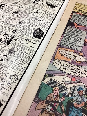 Lot 39 - 1975 Bronze Age Werewolf By Night #32 and #33, first appearance of Moon Knight. UK Variant, Priced 9p