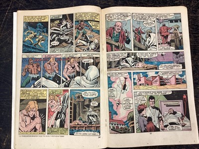 Lot 39 - 1975 Bronze Age Werewolf By Night #32 and #33, first appearance of Moon Knight. UK Variant, Priced 9p