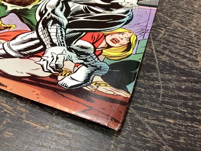 Lot 39 - 1975 Bronze Age Werewolf By Night #32 and #33, first appearance of Moon Knight. UK Variant, Priced 9p