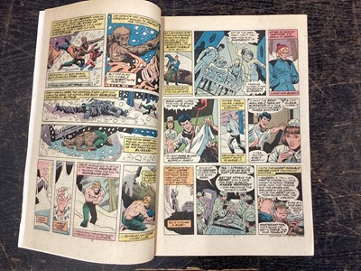 Lot 39 - 1975 Bronze Age Werewolf By Night #32 and #33, first appearance of Moon Knight. UK Variant, Priced 9p