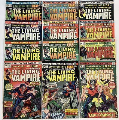 Lot 48 - Marvel Comics, 1970's Adventure Into Fear with The Man Called Morbius The Living Vampire. #20-31.