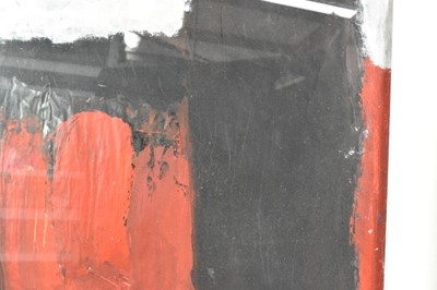 Lot 1271 - Roy Turner-Durrant (1925-1998) mixed media on paper, untitled, inscribed and numbered, 55cm x 87cm, in glazed frame