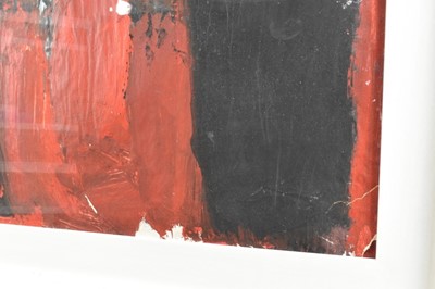 Lot 1271 - Roy Turner-Durrant (1925-1998) mixed media on paper, untitled, inscribed and numbered, 55cm x 87cm, in glazed frame