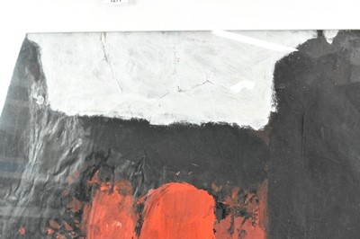 Lot 1271 - Roy Turner-Durrant (1925-1998) mixed media on paper, untitled, inscribed and numbered, 55cm x 87cm, in glazed frame