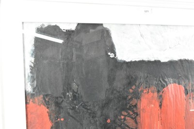 Lot 1271 - Roy Turner-Durrant (1925-1998) mixed media on paper, untitled, inscribed and numbered, 55cm x 87cm, in glazed frame