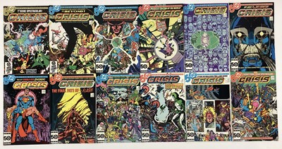 Lot 79 - DC Comics 1985 50th anniversary "Crisis on Infinite Earths" Complete 12 part maxi series
