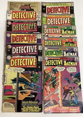 Lot 77 - Twelve DC Comics Detective Comics mostly 1960's, #327 #332 #334 #336 #344 #350 #352 #355 #356 #360 #361 #458.