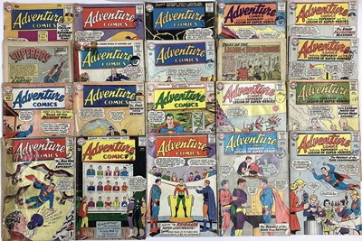 Lot 82 - Twenty 1960-64 Adventure Comics, #275 #277 #285 #303 #307 #308 #309 #311 #312 #314 #315 #316 #317 #318 #319 #320 #323 #324 #325 #326