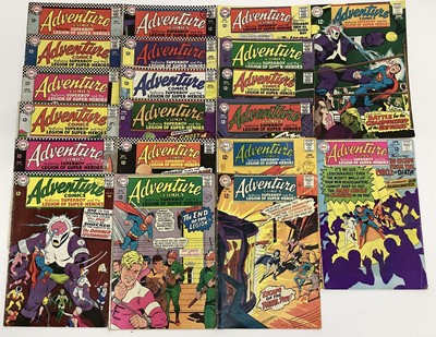Lot 84 - Twenty 1966-68 Adventure Comics, #348 #349 #350 #351 #352 #353 #354 #355 #356 #357 #358 #359 #360 #361 #362 #363 #364 #365 #366 #367
