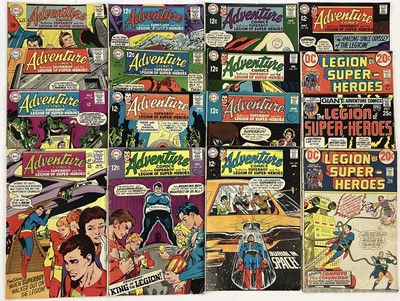 Lot 81 - Thirteen 1968-69 Adventure Comics, #368 #369 #370 #371 #372 #373 #374 #375 #376 #377 #378 #379 #380 together with three 1970's Legion of Super-Heroes #2 #3 #403