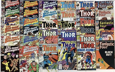 Lot 147 - Marvel Comics mostly 1980's to include Fantastic Four, The Incredible Hulk, The Amazing Spider-Man and others. Approximately 221 comics.