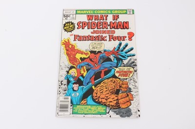 Lot 171 - Marvel Comics, 1977 What If Spider-Man joined The Fantastic Four ? #1. Priced 50cent