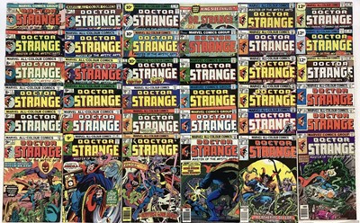 Lot 145 - Large quantity of Marvel Comics, 1970's & 80's Doctor Strange Master of the mystic arts.