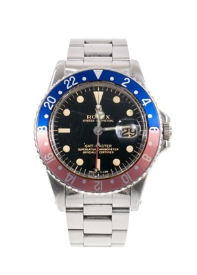 Lot 600 - 1966 Rolex GMT Master with original receipt