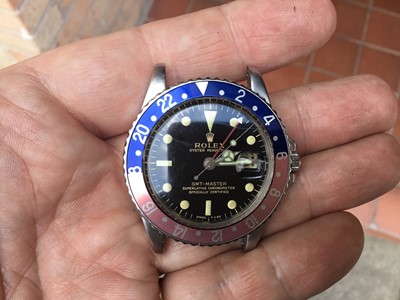 Lot 600 - 1966 Rolex GMT Master with original receipt