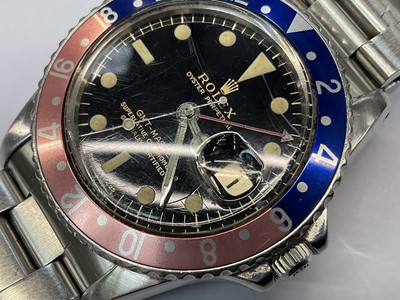 Lot 600 - 1966 Rolex GMT Master with original receipt