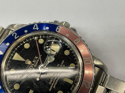 Lot 600 - 1966 Rolex GMT Master with original receipt