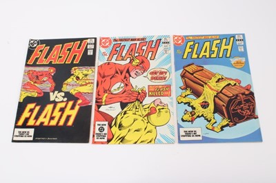 Lot 108 - Three 1980's DC Comics, The Flash #323 #324 #325.