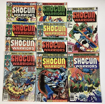Lot 164 - Quantity of Marvel Comics, 1979 Shogun Warriors #1 #2 #3 #4 #5 #6 #7 #8 #9 #10 #11