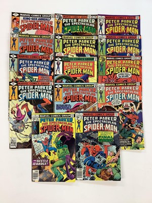 Lot 183 - Quantity of Marvel Comics, 1970's Peter Parker the Spectacular Spider-Man