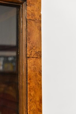 Lot 1432 - 18th century Pepysian style burr walnut bookcase