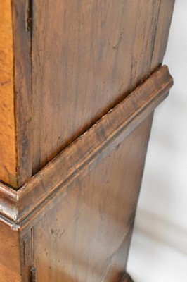 Lot 1432 - 18th century Pepysian style burr walnut bookcase