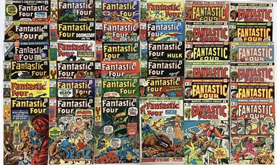 Lot 121 - Large group of Marvel comics Fantastic Four (1970 to 1979) English and American price variants. Approximately 90 comics