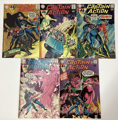 Lot 180 - DC Comics, 1960's Captain Action #1-5