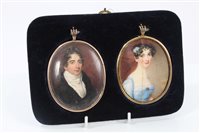 Lot 824 - Samuel John Stump (1778 - 1863), pair of...