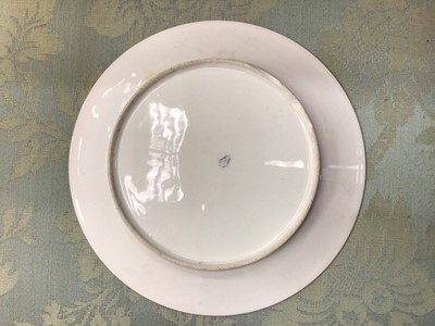 Lot 134 - A Sèvres gilt armorial dessert service, comprising four plates, four footed dishes and a pierced bowl, with printed, impressed and inscribed marks