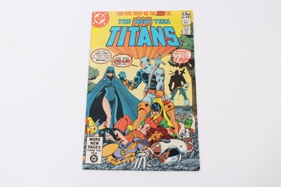 Lot 214 - DC Comics, 1980 The New Teen Titans #2. The first appearance of Deathstroke. Priced 15p
