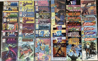 Lot 236 - Box of Mixed Comics to include Quality Comics "2000AD", First Comics "Warp", First Comics "Starslayer" and others