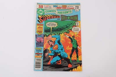 Lot 237 - DC Comics Presents 1980 Superman and Green Lantern #26. Priced 15p