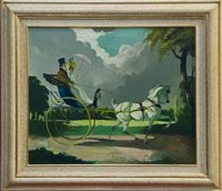 Lot 1086 - *Doris Zinkeisen (1898-1991), oil on canvas,...