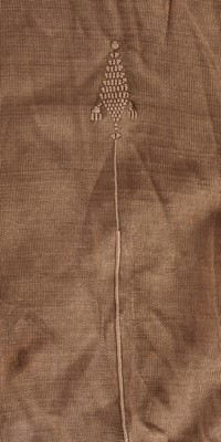 Lot 18 - HM Queen Victoria - pair of stockings, provenance: Annie Mitchell Chief Wardrobe maid to the Queen