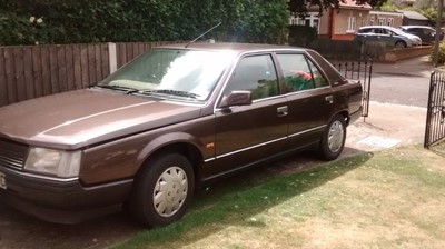 Lot 21 - 1987 Renault 25 Monaco, 1995cc, reg. no. E723 BWC