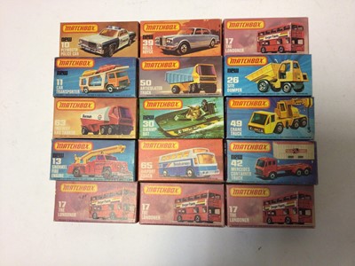Lot 178 - Matchbox 1:76 diecast models including Superfast (26)