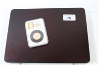 Lot 70 - G.B. gold Sovereign - Elizabeth II 2013 (N.B....