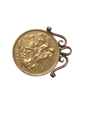 Lot 404 - G.B. - Gold Sovereign Victoria JH 1887
