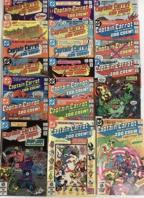 Lot 58 - DC Comics 1980's Captain Carrot and his amazing zoo crew #1-20 Missing #14