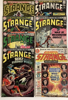 Lot 71 - Seven 1969-70 DC Comics, Adam Strange Adventures #217 #218 #219 #220 #222 #223 #226