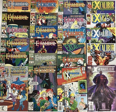 Lot 68 - Marvel comics Excalibur mixed group from 1989 to early 2000's. Mainly American price varients. Approximately 20 comics.