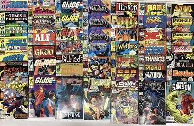 Lot 117 - Large group of Marvel comics mostly 90's and 200's. To include G.I.JOE, super sized annuals, Warlock, Alpha Flight and others. Approximately 220 comics.